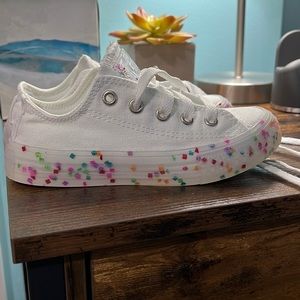 Converse Chuck Taylor All Star White/Rainbow Kids